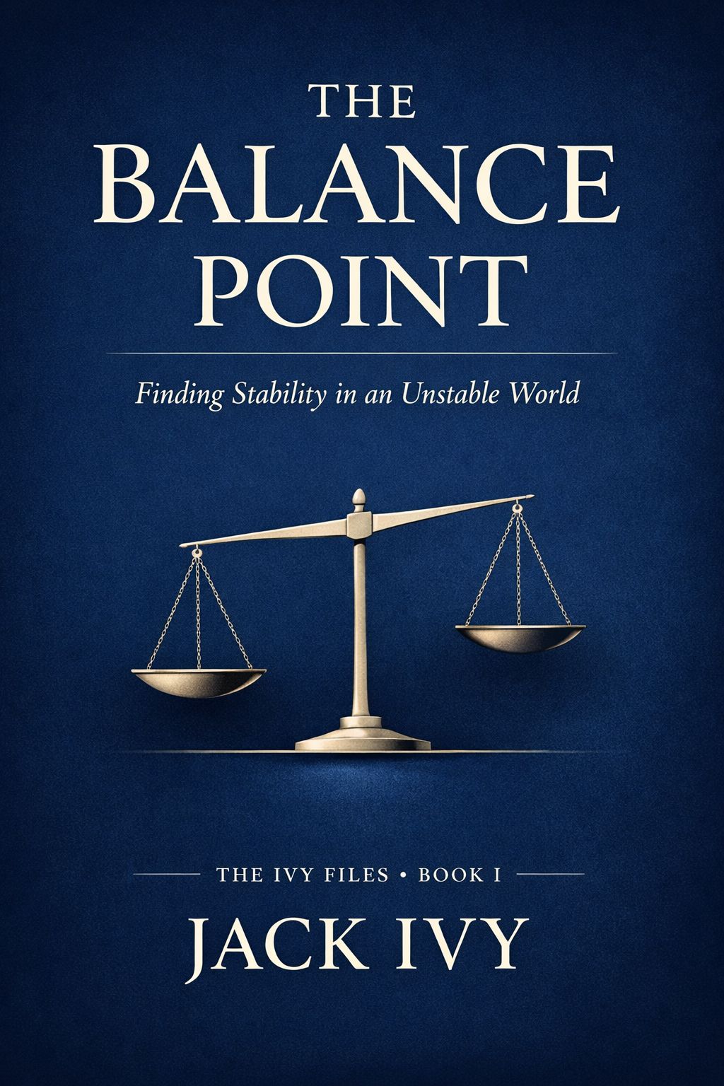 The original cover of The Balance Point by Jack Ivy